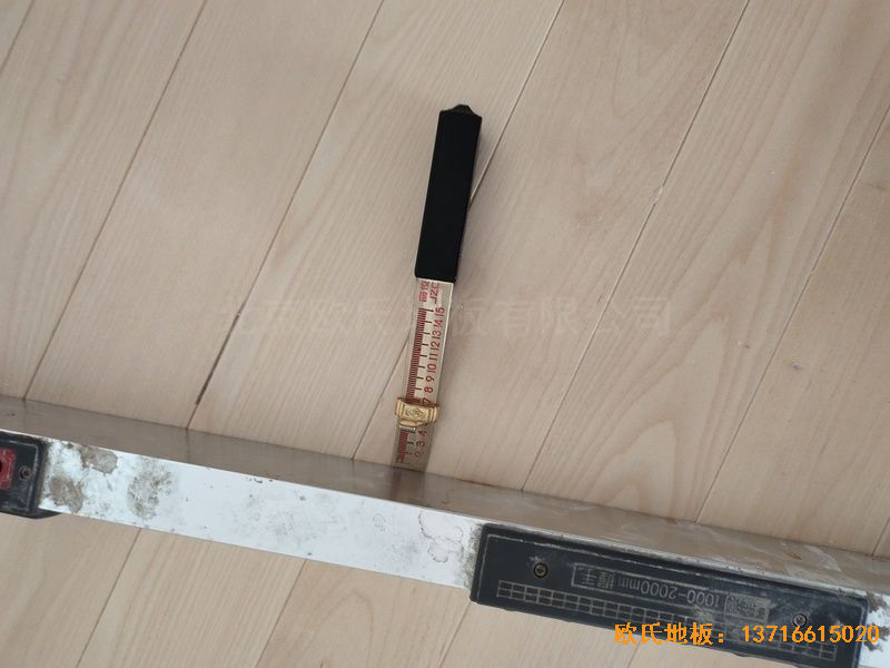 杭州26號地商務金融體育木地板鋪設案例