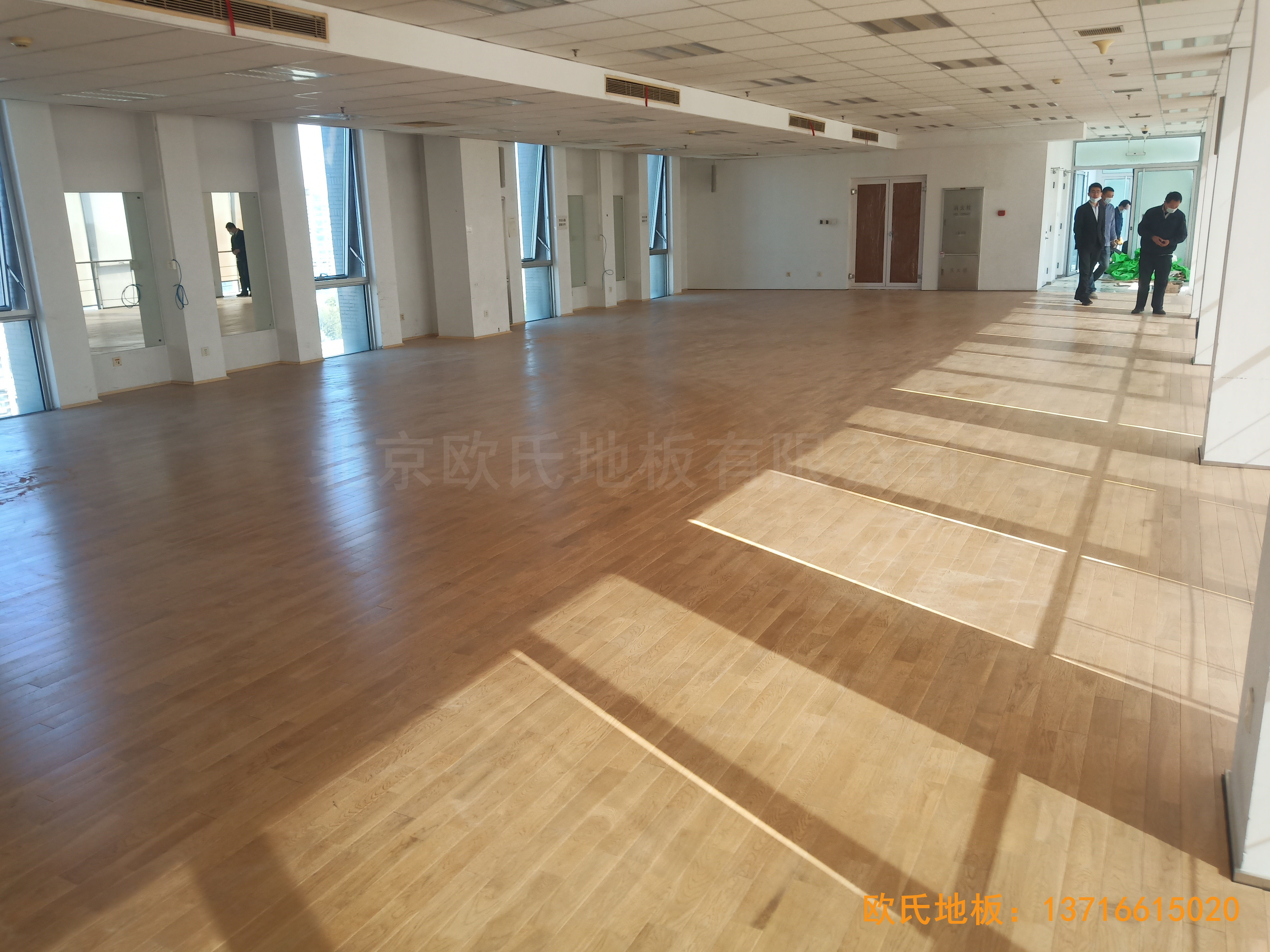 中國科學院技術研究所運動館運動木地板鋪設案例4