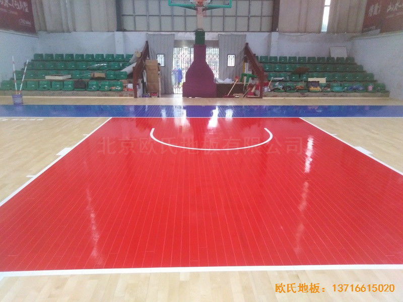 江西宜春公路局體育館運動木地板施工案例5