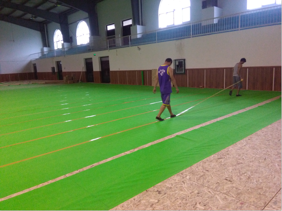 楓A單龍骨運動木地板