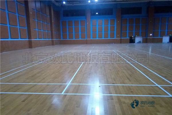 22mm厚籃球場(chǎng)地木地板品牌3